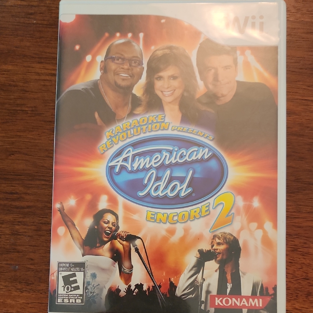 American Idol Encore 2 Wii Game